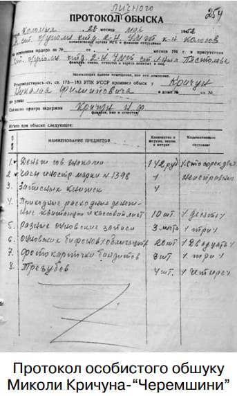 Протокол обшуку