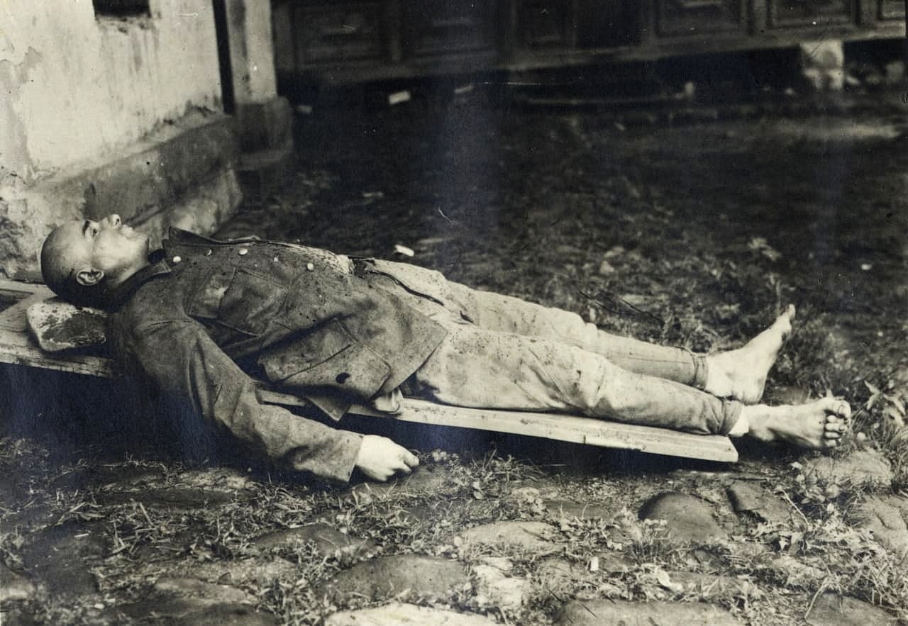 Фото полеглого повстанця "Чайка"