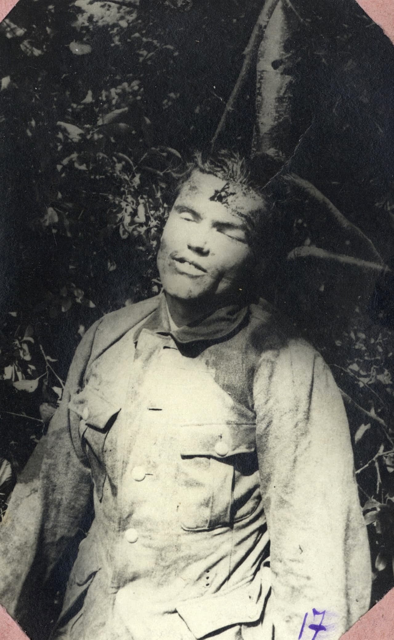 Фото загиблого повстанця "Сокол"