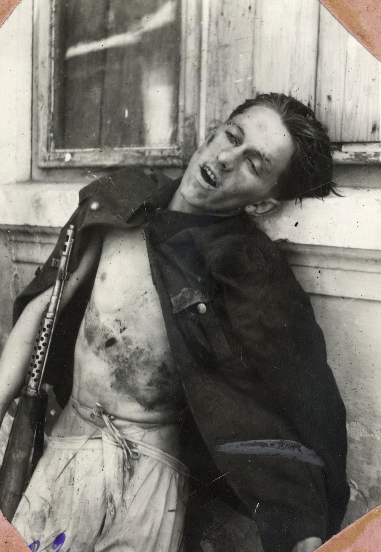 Фото полеглого повстанця "Прут"