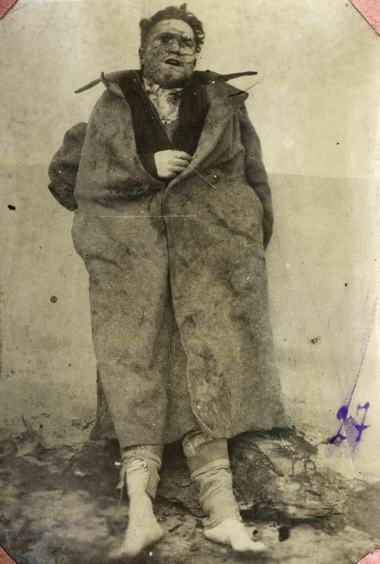 Фото полеглого повстанця "Заєць".