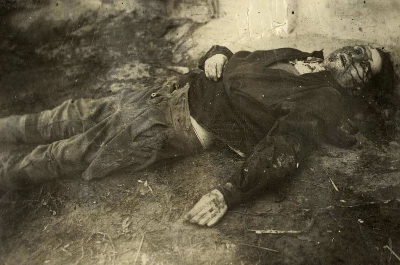 Фото загиблого повстанця "Заєць"