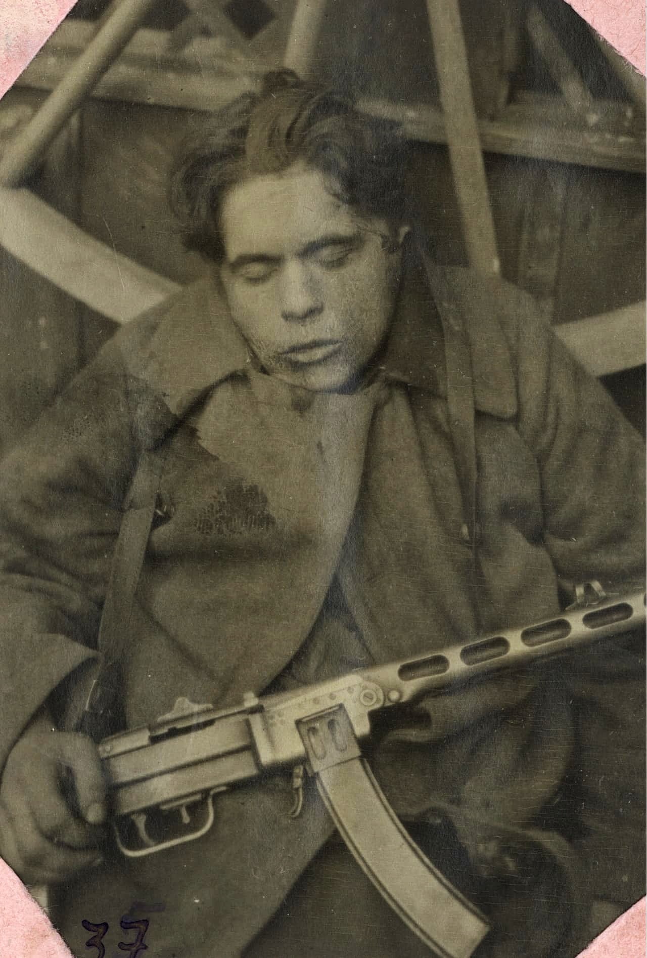 Фото полеглого повстанця "Борис"