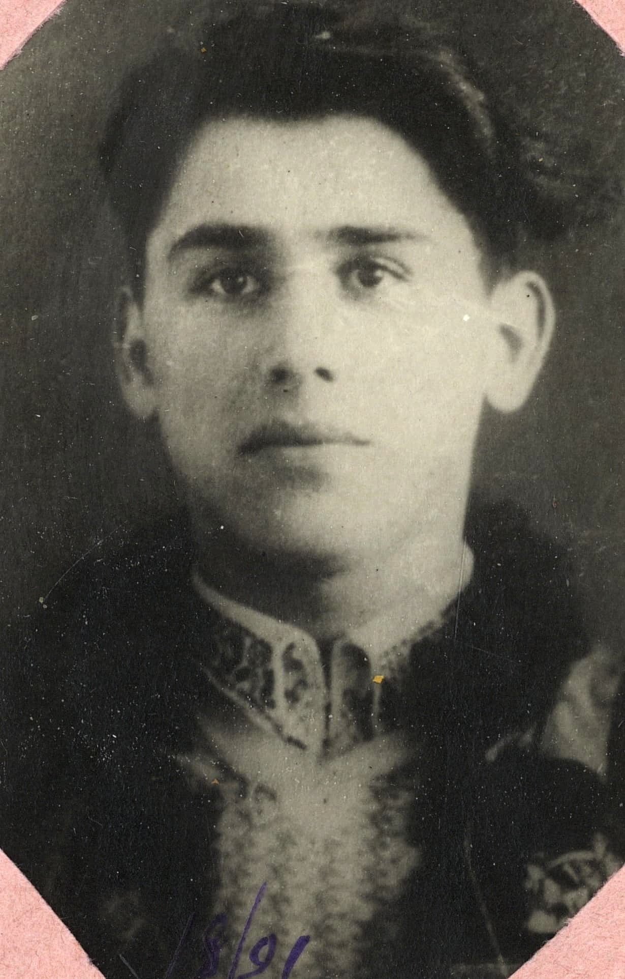 Фото невідомого повстанця.