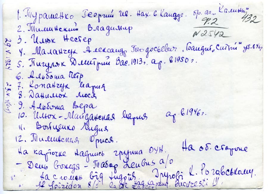 Зворотній бік фотографії